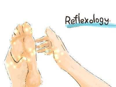リフレクソロジーでで血行改善
